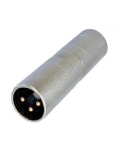 Neutrik Adaptor Xlr Male To Xlr Male Na3mm Connector