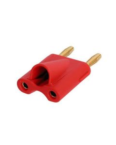 Neutrik Double Banana Plug Red Nys508-r Connector