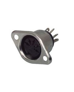 Neutrik Din Socket 5 Pole Chassis Nys325 Connector