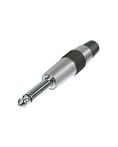 Neutrik 1/4in Mono Jack Plug All Metal Blue Ring Nys224c-6 Connector