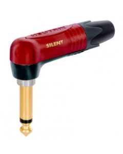 Neutrik Np2rx-au-silent Jack Plug Mono R/angle Silent Contacts Red