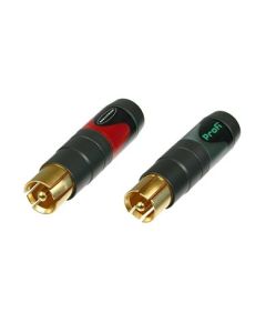 Neutrik Phono Plug (pair) Professional Nf2c-b/2 Connector