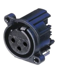 Neutrik Nc3fah1-0 Xlr 3 Pin Female Chassis A Series No Latch