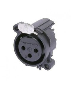 Neutrik Nc3faah1 Xlr 3 Pin Female Chassis Aa Series