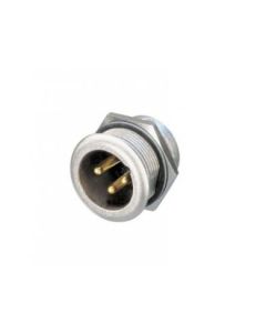 Neutrik Xlr 3 Pin Male Chassis Ip Rated Nc3mpr-hd Connector