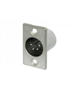 Neutrik Xlr 4 Pin Male Chassis Nc4mp Connector