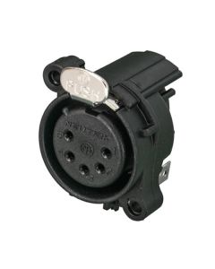 Neutrik Xlr 5 Pin Female Chassis A Series Nc5fah-d Connector