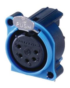 Neutrik Xlr 5 Pin Female Chassis A Series Nc5fav-d Connector