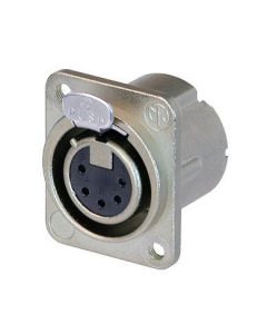 Neutrik Xlr 5 Pin Female Tapped Holes Nc5fd-lx-m3 Connector