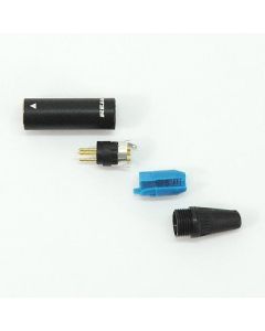 Rean Rt3mc-b 3 Pole Tiny Xlr Male Cable Connector