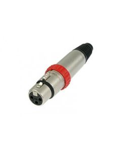 Neutrik Xlr 3 Pin Female With Switch Cable Nc3fxs Connector
