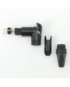 Neutrik Nc3mrxbag Xlr 3 Pin Male R/a Xx Series Black Body Connector