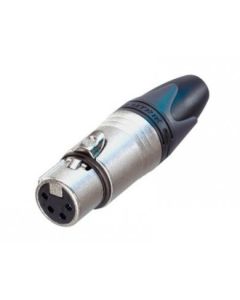 Neutrik Pack Of 100 X Disassembled Female Xlr 4 Pin Cables Nc4fxx-d