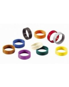 Neutrik Coloured Ring Black With Ident For Fxx/mxx Xxr-0 Connector