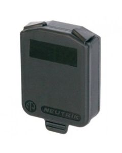 Neutrik D Sized Hinged Cover Black Scdx Connector