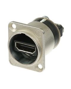Neutrik Hdmi Adaptor Feedthrough 19 Pole D/chassis Nahdmi-w Connector