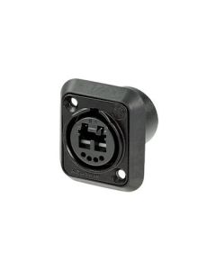 Neutrik No2-4fdw-a Optical Chassis Feedthrough Connector Ip65