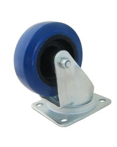 Penn Elcom 100mm / 4inch Blue Swivel Castor W0990-v6