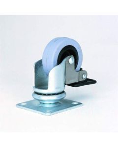 50mm / 2" Grey Swivel Braked Castor W0995