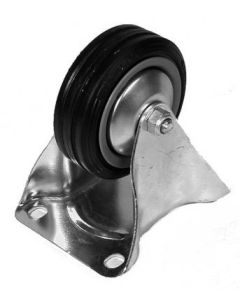 80mm / 3" Black Fixed Castor W0981