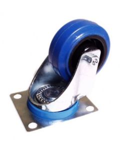 80mm / 3" Blue Swivel Castor W0990/80