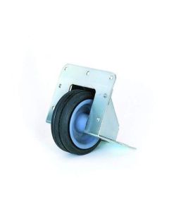75mm / 2.95" Recessed Black Castor W2080