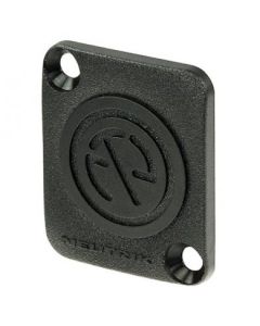 Neutrik Blanking Plate Screw Fit Black Plastic Dba-bl Connector