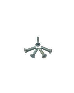 M3 Screw Bzp 12mm Pozi-drive Countersunk Pack Of 100