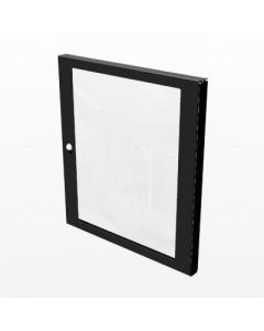 12u Polycarbonate Rack Door For Penn R8400 & R8500 Racks