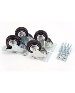Penn Elcom R8400 Heavy Duty Castor Set For R8400 19 Inch Racks