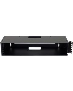 Penn Elcom R2520-2u 2u Wall Mounted 19inch Rack With Hinged Rack Rail