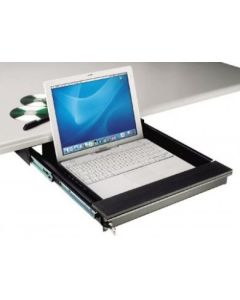 Laptop Security Drawer 350mm/13.78" Black Ex-6101b