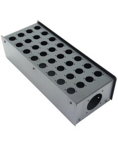 32 Hole Stage Box Punched For D-series Connectors R2350-32
