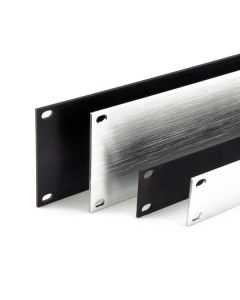 1u Brushed Anodised Aluminium Rack Panel R1275/1uak