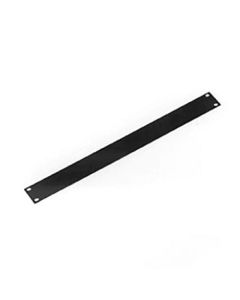 1u Rack Panel Aluminium Flat Black R1275/1uk