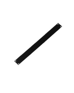 1u 19 inch Rack Blank, Steel Black,R1385/1uk