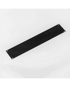 2u Rack Panel Aluminium Flat Black R1275/2uk