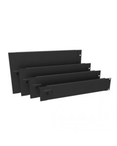 2u Rack Panel Hinged Black R1272/2uk