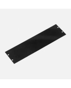 3u Rack Panel Aluminium Black R1275/3uk
