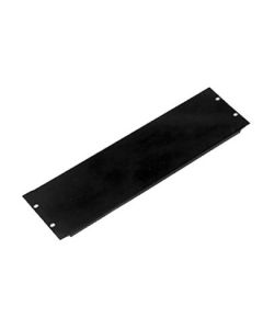 3u Rack Panel Steel Flanged Black R1268/3uk