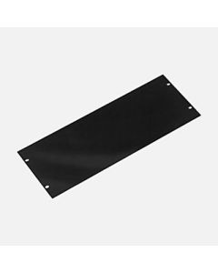 4u Rack Panel Aluminium Flat Black R1275/4uk