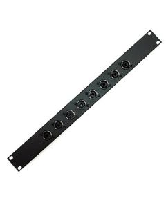 Penn Elcom 1u 8 Way Punched Panel 8 X Nl2 Speakons R1269/1uk/08-nl2mpxx