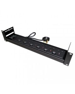 6 Way Rack Mount Pdu With Individually Switchable Outlets Pdu6sw