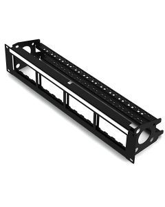 Penn Elcom R2248-2uk 2u Rack Panel ,16 X Euro Module With Support