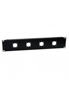 2u Rack Panel Punched For 4 X G Series Connectors R1204/2uk