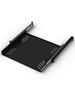 1u Sliding Rack Shelf With Universal Fixing Slots R1290/1u