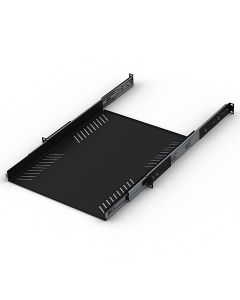 1u Sliding Rack Tray 600mm / 23.62" Deep R1290-600/1uk