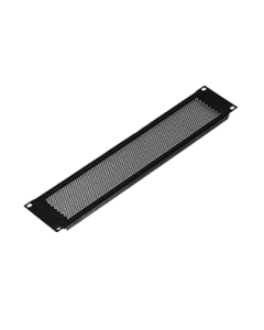 2u Vented And Flanged Steel 19-inch Rack Panel, R1286/2uvk