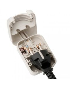 Scp Uk Plug Wh Converter 5a For 2 Pin Schuko No Earth Scp-wh-r-5a