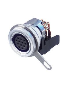 Neutrik Minicon Receptacle Horizontal Pcb Mount Mpf12-h Connector